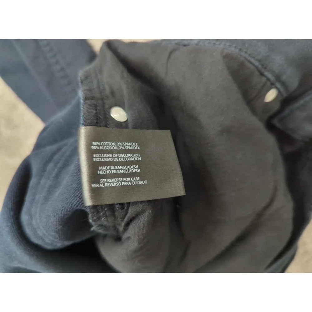 Banana Republic Jeans Mens 32x34 Black Straight Leg‎ Stretch Casual